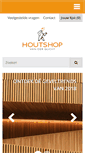 Mobile Screenshot of houtshop.be